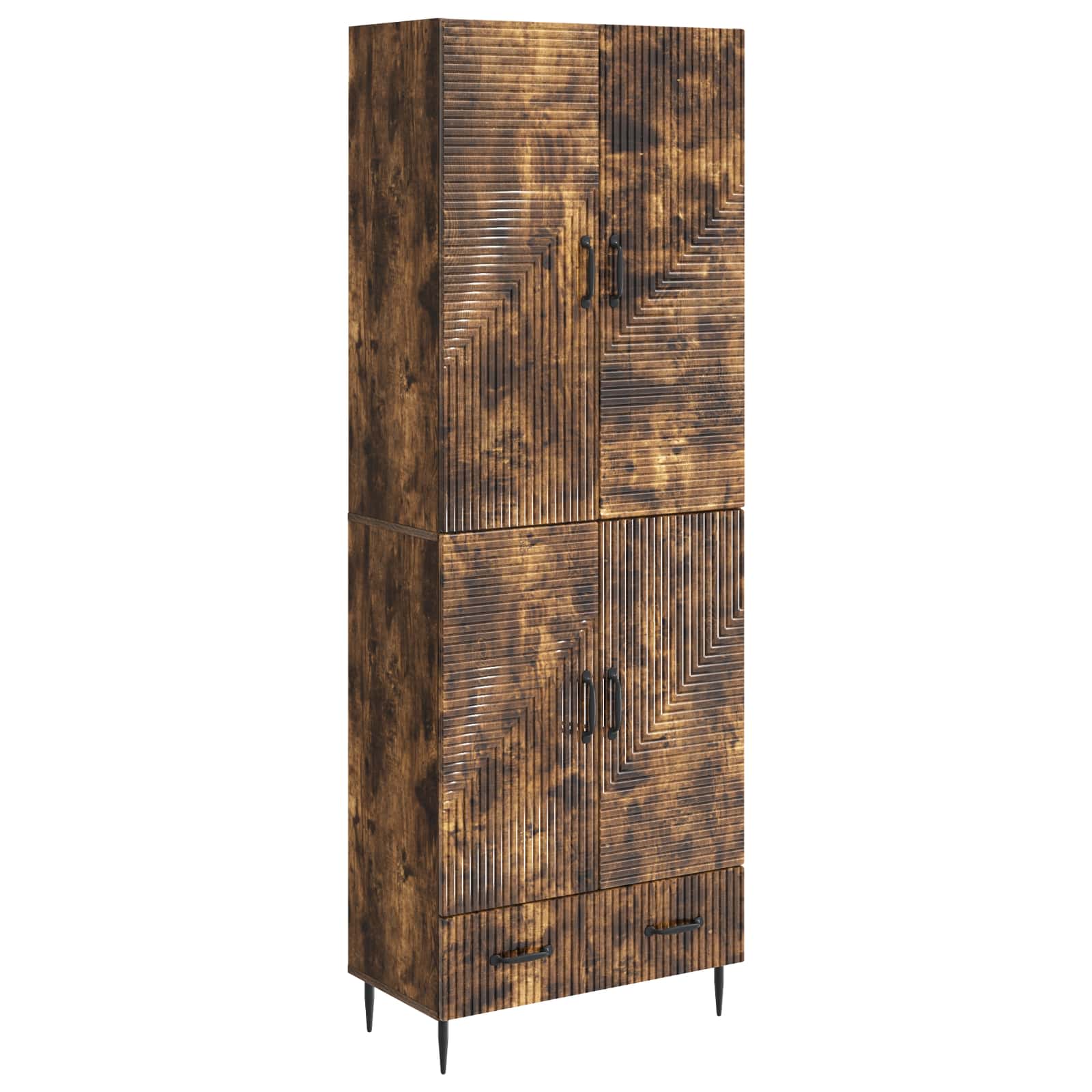 Σέτ Ντουλαπιών 2 pcs 66 x 34,5 x 95 εκ. Επεξεργασμένο Ξύλο - Pakobazaar
