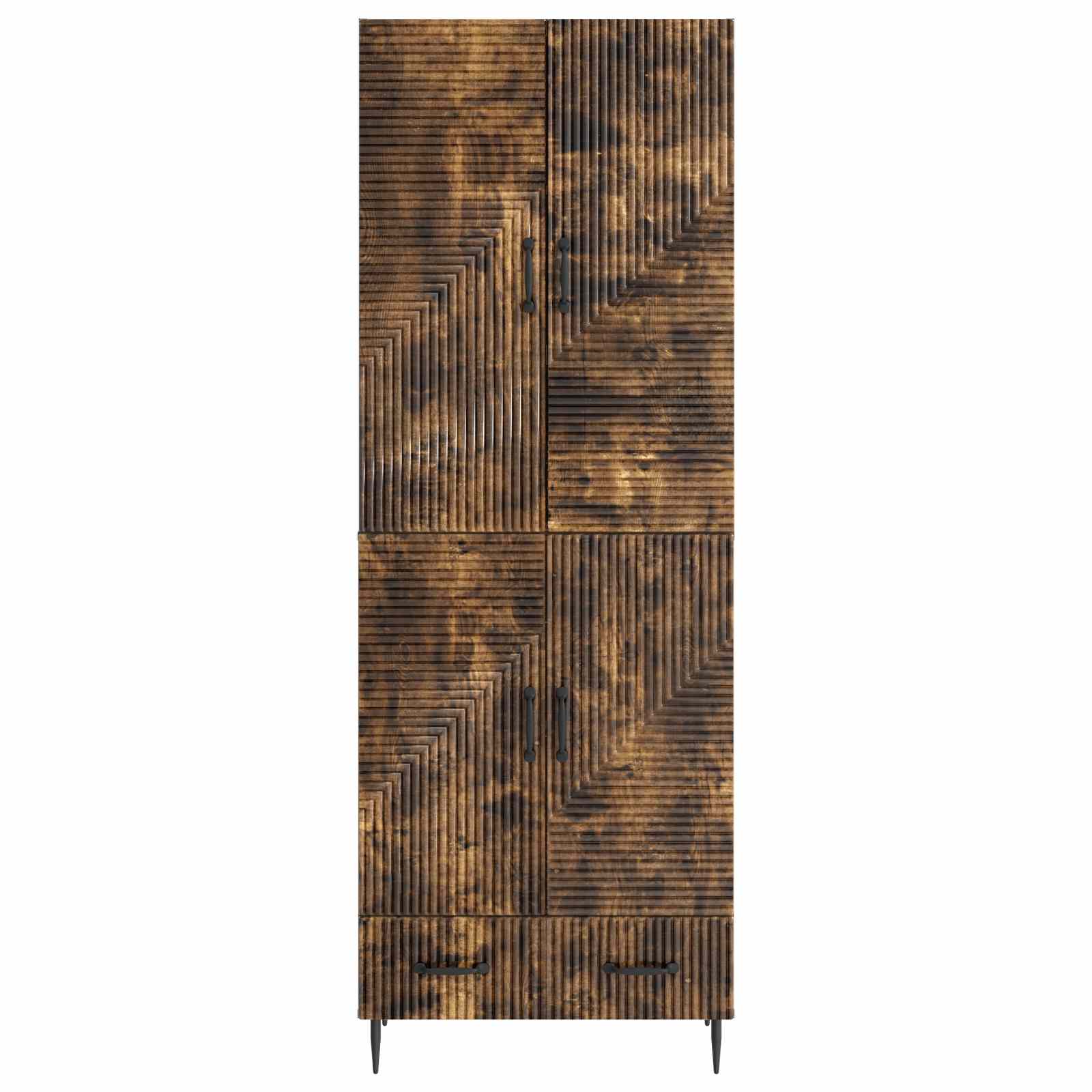 Σέτ Ντουλαπιών 2 pcs 66 x 34,5 x 95 εκ. Επεξεργασμένο Ξύλο - Pakobazaar