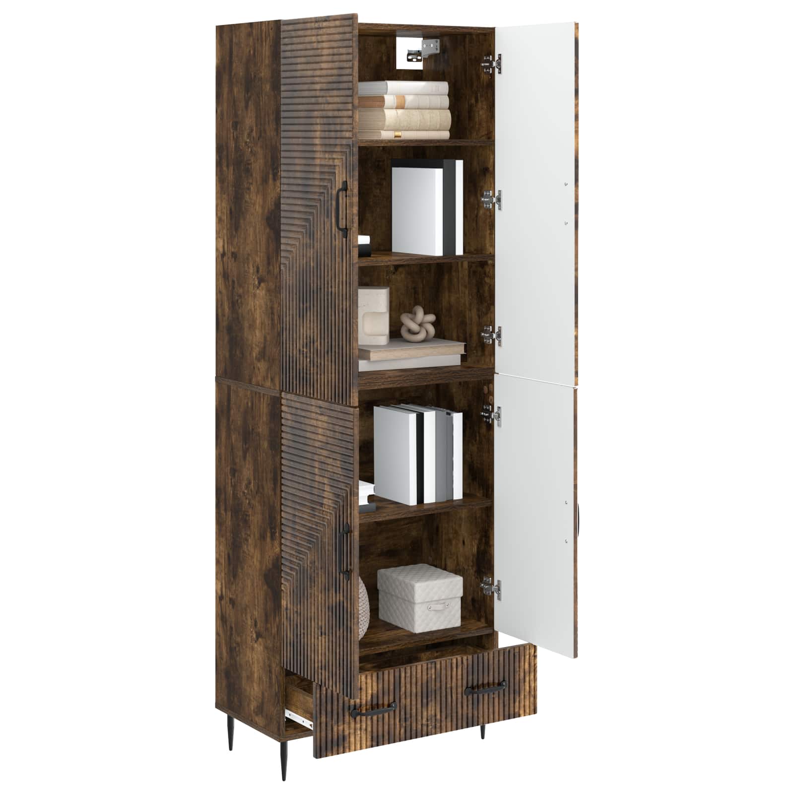 Σέτ Ντουλαπιών 2 pcs 66 x 34,5 x 95 εκ. Επεξεργασμένο Ξύλο - Pakobazaar