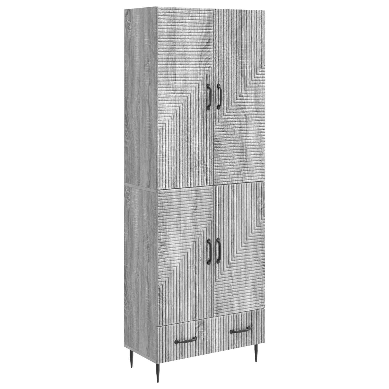Σέτ Ντουλαπιών 2 pcs 66 x 34,5 x 95 εκ. Επεξεργασμένο Ξύλο - Pakobazaar