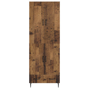 Σέτ Ντουλαπιών 2 pcs 66 x 34,5 x 95 εκ. Επεξεργασμένο Ξύλο - Pakobazaar