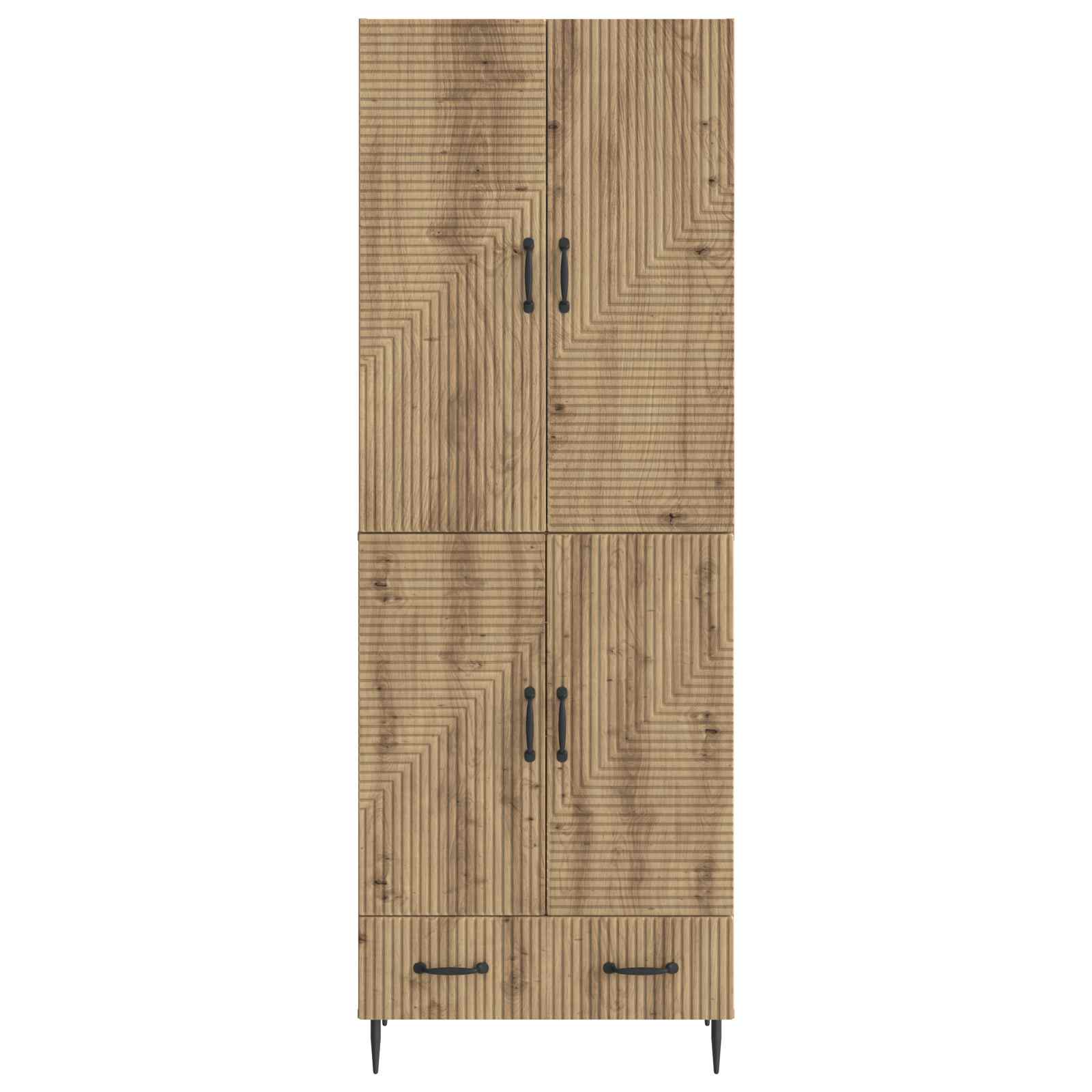 Σέτ Ντουλαπιών 2 pcs 66 x 34,5 x 95 εκ. Επεξεργασμένο Ξύλο - Pakobazaar