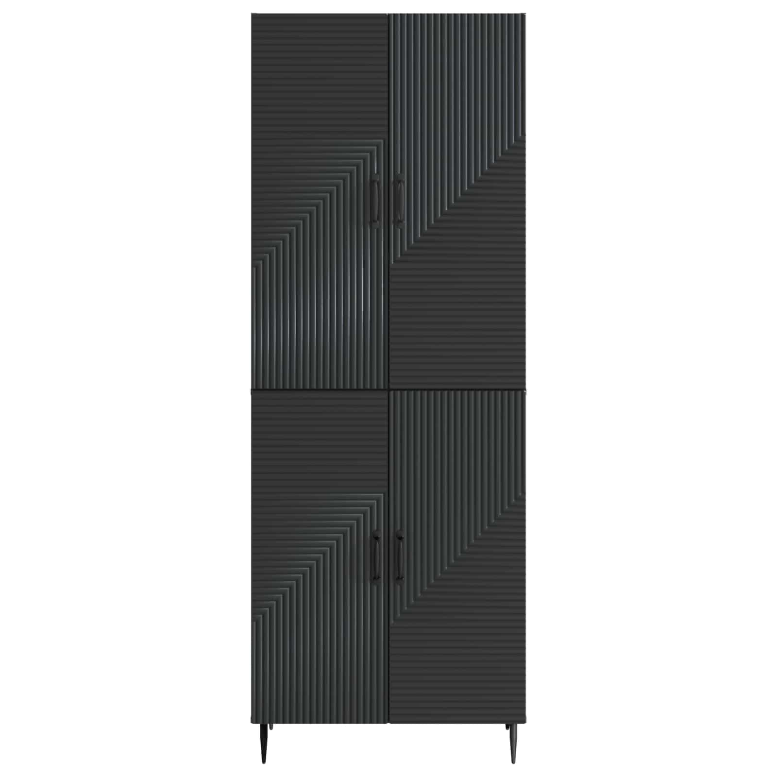 Σέτ Ντουλαπιών 2 pcs 66 x 34,5 x 89,5 εκ Επεξεργασμένο Ξύλο - Pakobazaar