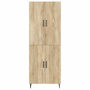 Σέτ Ντουλαπιών 2 pcs 66 x 34,5 x 89,5 εκ Επεξεργασμένο Ξύλο - Pakobazaar