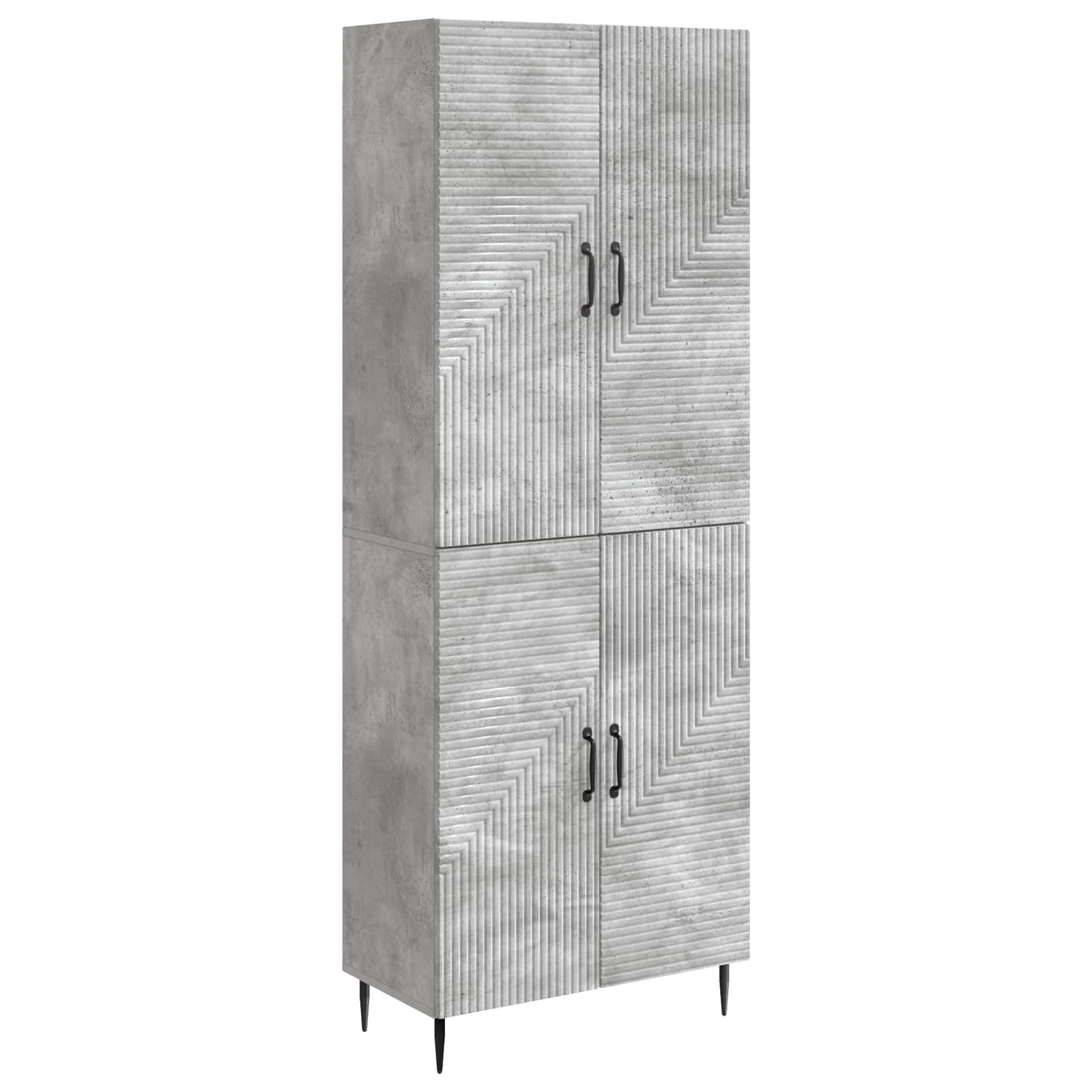 Σέτ Ντουλαπιών 2 pcs 66 x 34,5 x 89,5 εκ Επεξεργασμένο Ξύλο - Pakobazaar
