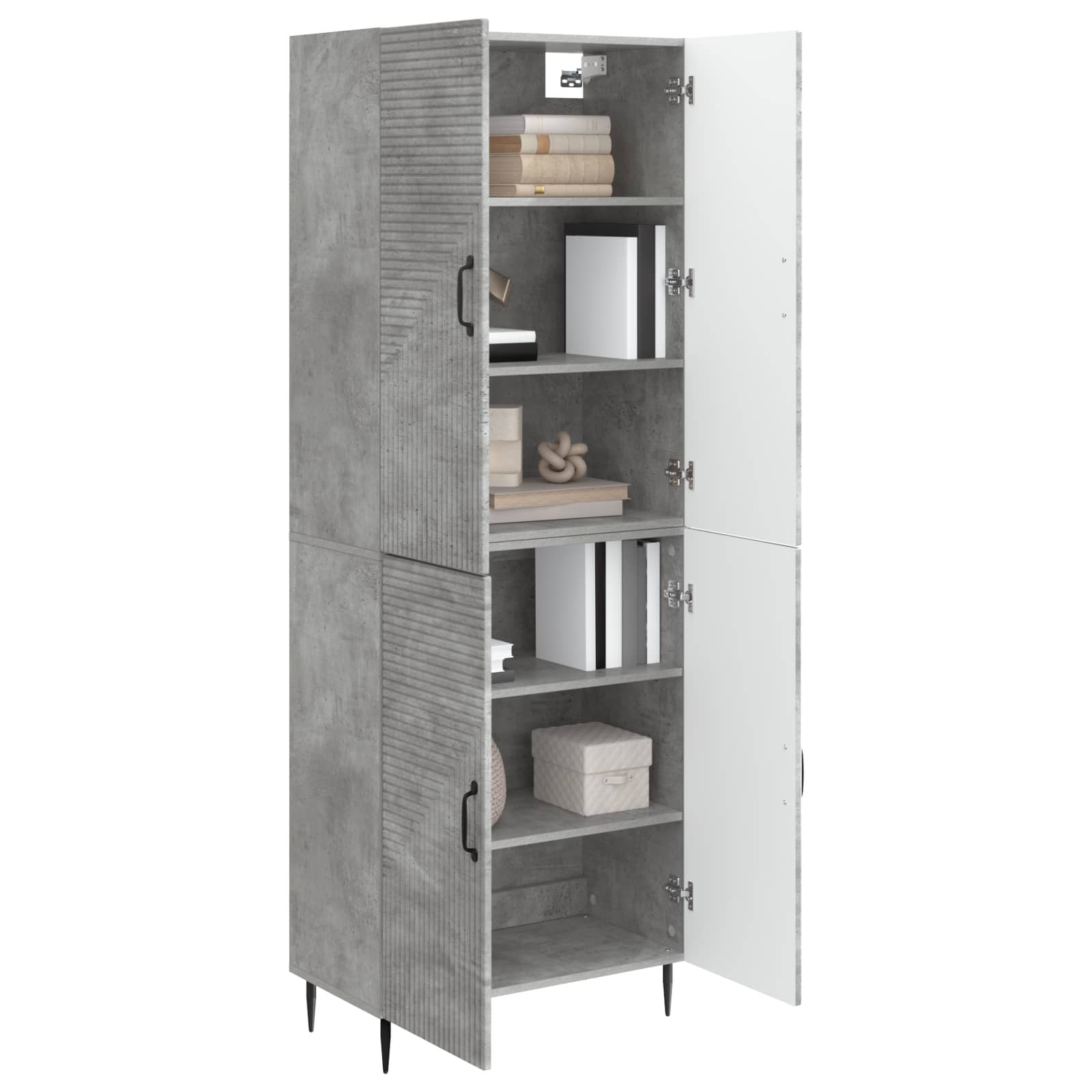 Σέτ Ντουλαπιών 2 pcs 66 x 34,5 x 89,5 εκ Επεξεργασμένο Ξύλο - Pakobazaar