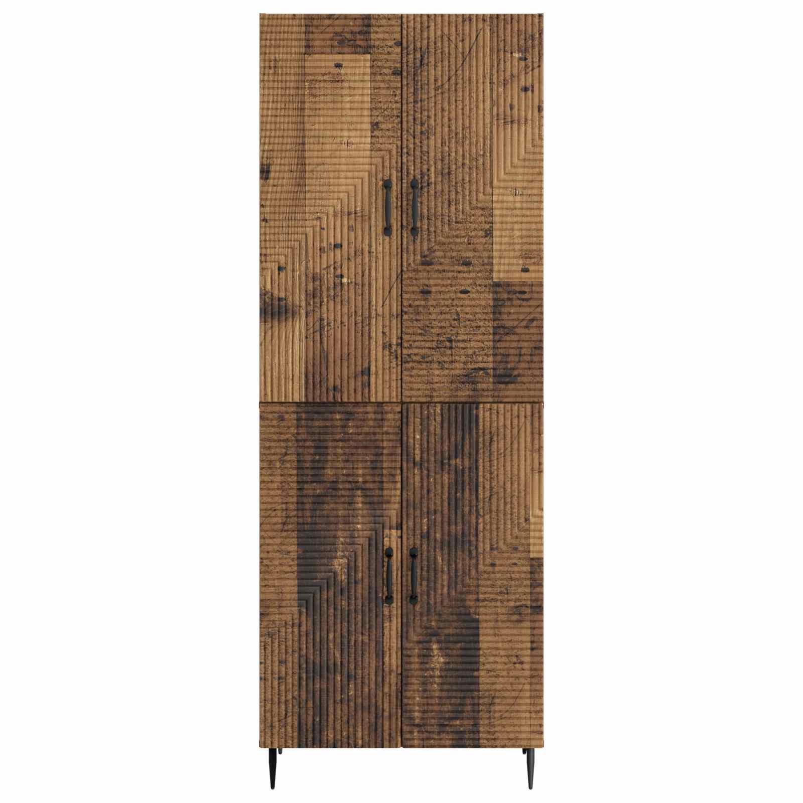 Σέτ Ντουλαπιών 2 pcs 66 x 34,5 x 89,5 εκ Επεξεργασμένο Ξύλο - Pakobazaar