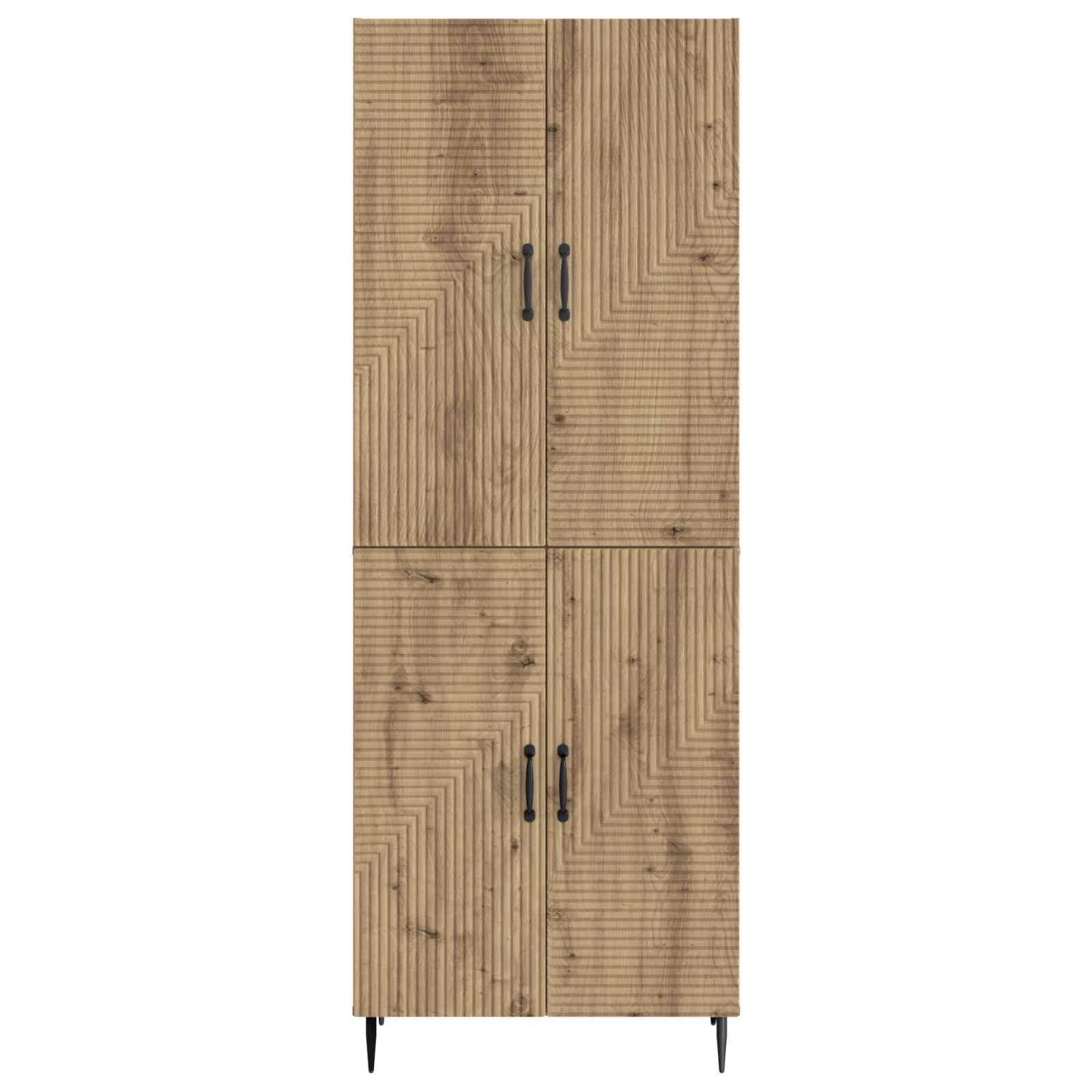 Σέτ Ντουλαπιών 2 pcs 66 x 34,5 x 89,5 εκ Επεξεργασμένο Ξύλο - Pakobazaar