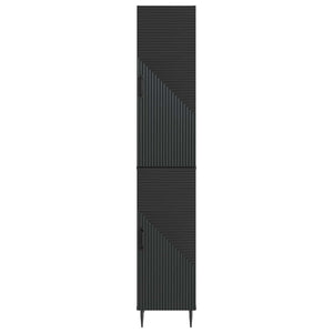Σέτ Ντουλαπιών 2 pcs Μαύρο 33 x 34,5 x 89,5 εκ - Pakobazaar