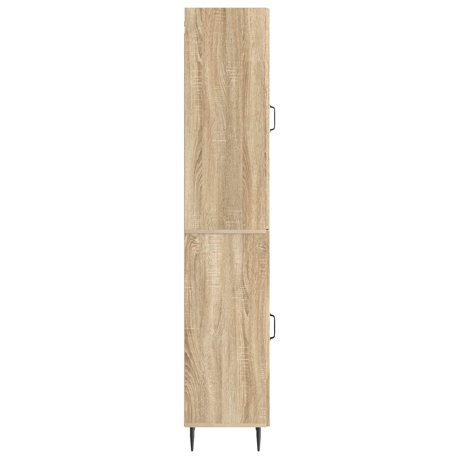 Σέτ Ντουλαπιών 2 pcs Sonoma Δρυς 33 x 34,5 x 89,5 εκ - Pakobazaar