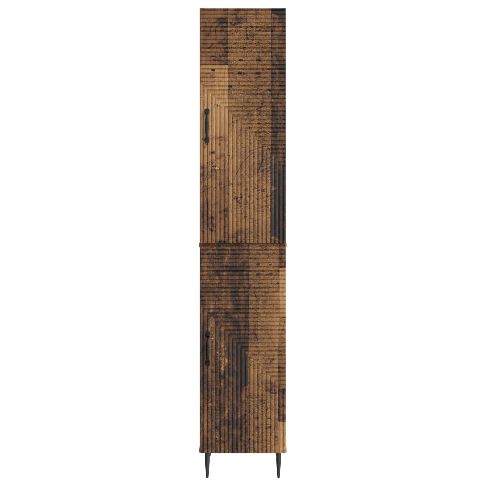 Σέτ Ντουλαπιών 2 pcs Παλαιωμένο ξύλο 33 x 34,5 x 89,5 εκ - Pakobazaar