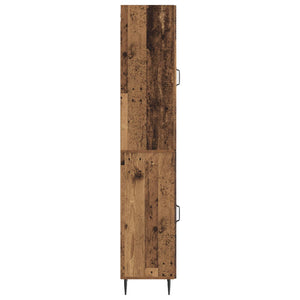 Σέτ Ντουλαπιών 2 pcs Παλαιωμένο ξύλο 33 x 34,5 x 89,5 εκ - Pakobazaar