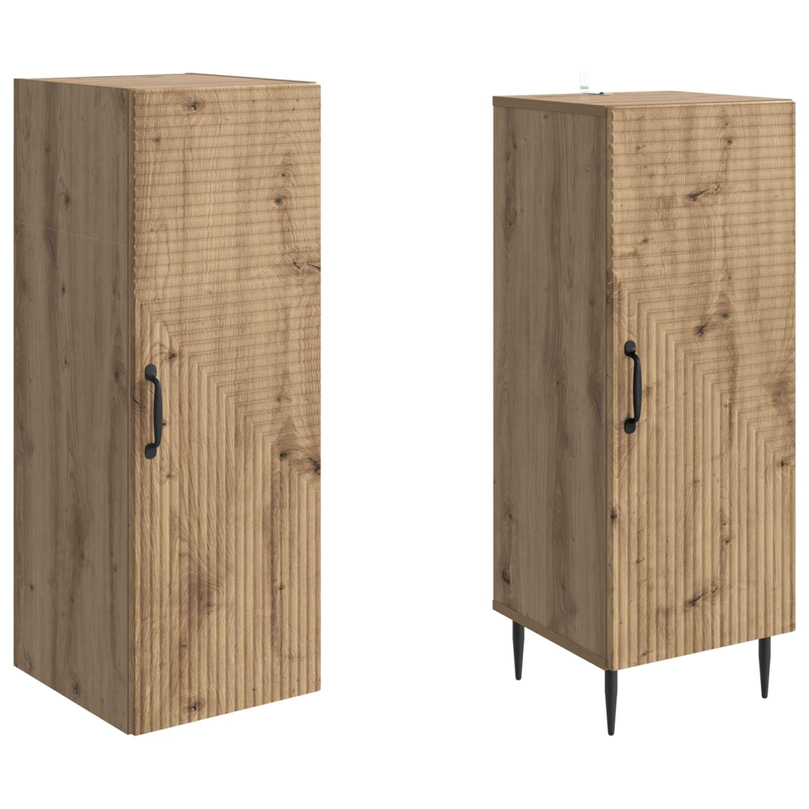 Σέτ Ντουλαπιών 2 pcs Artisan Δρυς 33 x 34,5 x 89,5 εκ - Pakobazaar