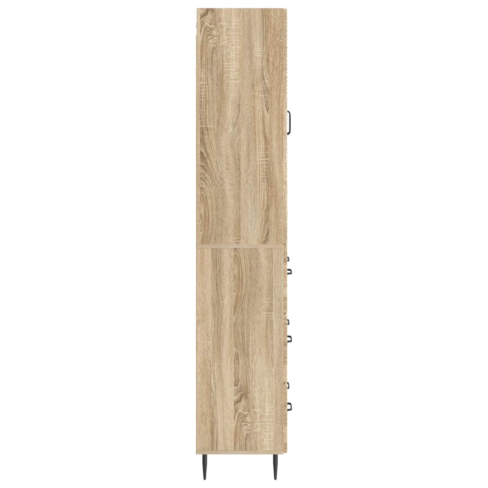 Σέτ Ντουλαπιών 2 pcs Sonoma Δρυς 66 x 34,5 x 90 εκ - Pakobazaar