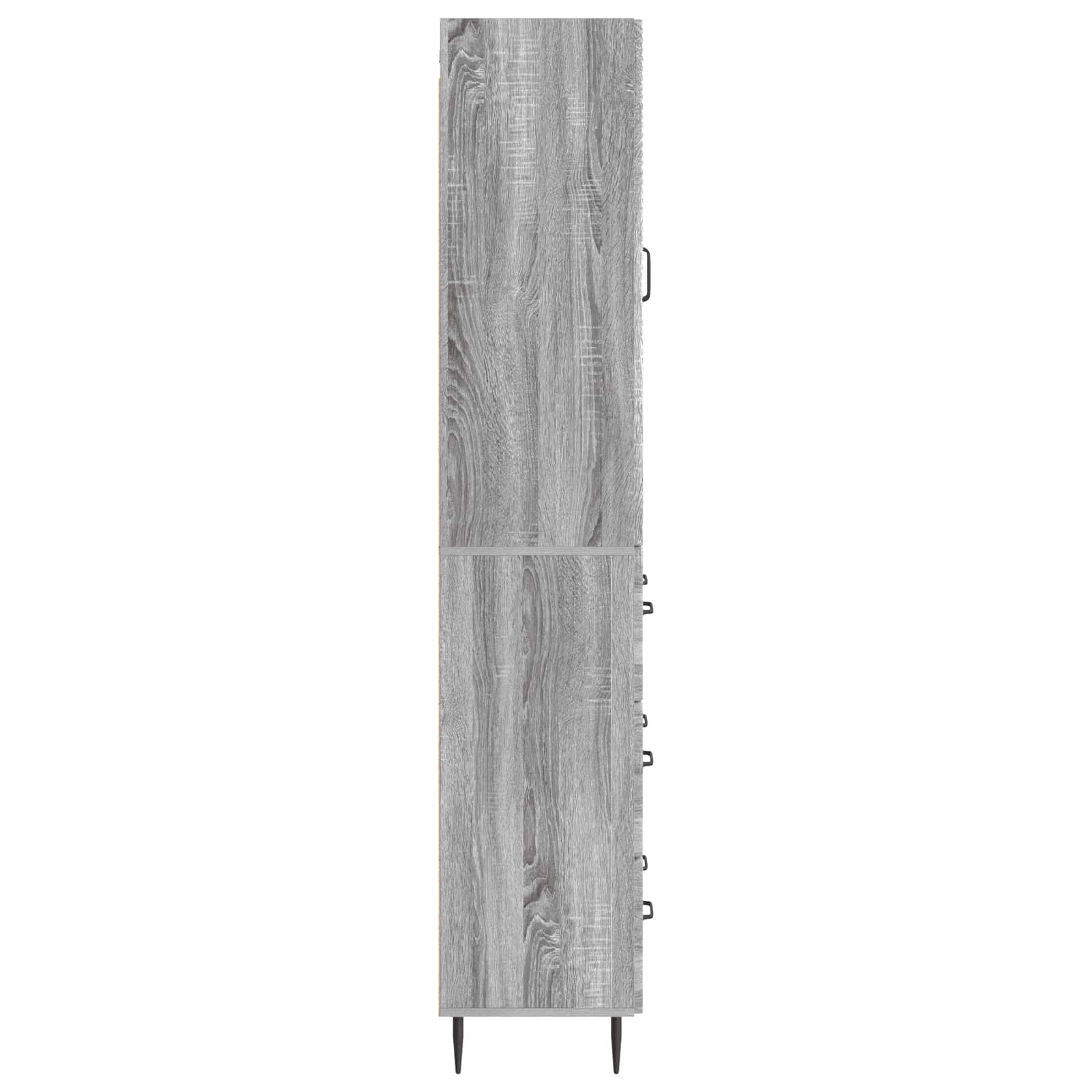 Σέτ Ντουλαπιών 2 pcs Γκρι Sonoma 66 x 34,5 x 90 εκ - Pakobazaar