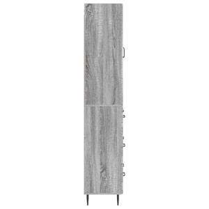 Σέτ Ντουλαπιών 2 pcs Γκρι Sonoma 66 x 34,5 x 90 εκ - Pakobazaar