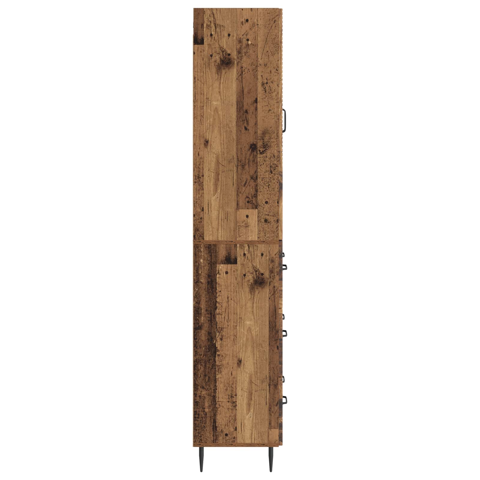 Σέτ Ντουλαπιών 2 pcs Παλαιωμένο ξύλο 66 x 34,5 x 90 εκ - Pakobazaar