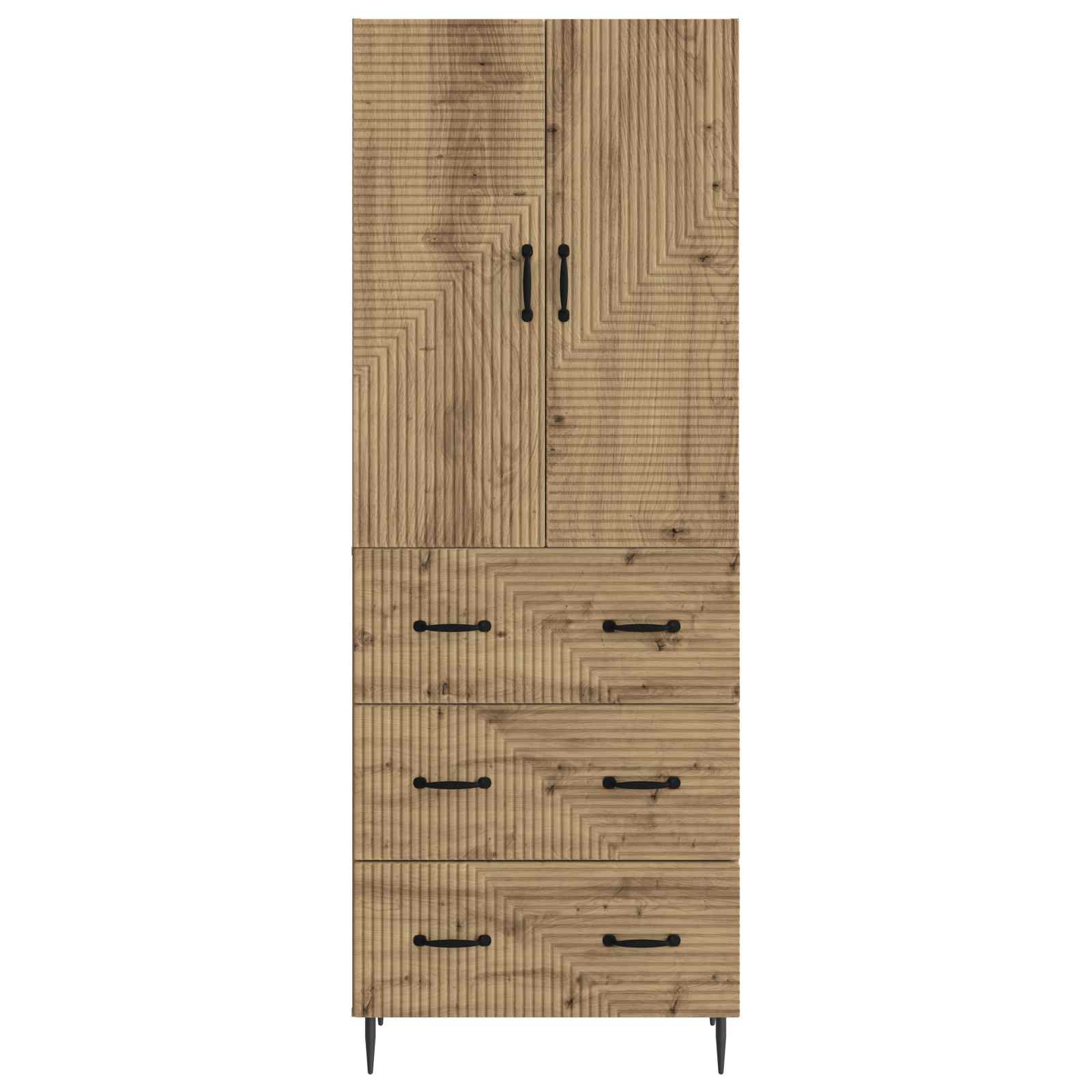 Σέτ Ντουλαπιών 2 pcs Artisan Δρυς 66 x 34,5 x 90 εκ - Pakobazaar