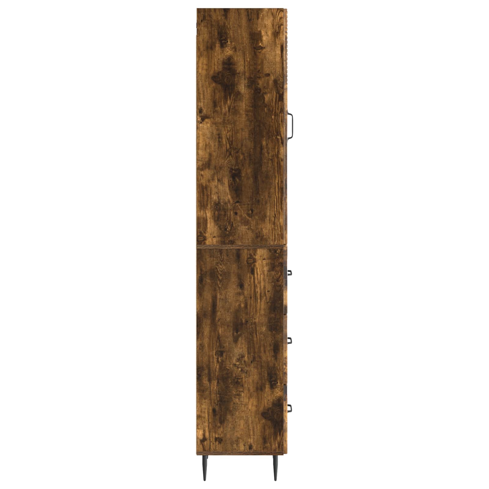 Σέτ Ντουλαπιών 2 pcs Καπνισμένο Ξύλο Δρυός 33 x 34,5 x 90 εκ - Pakobazaar