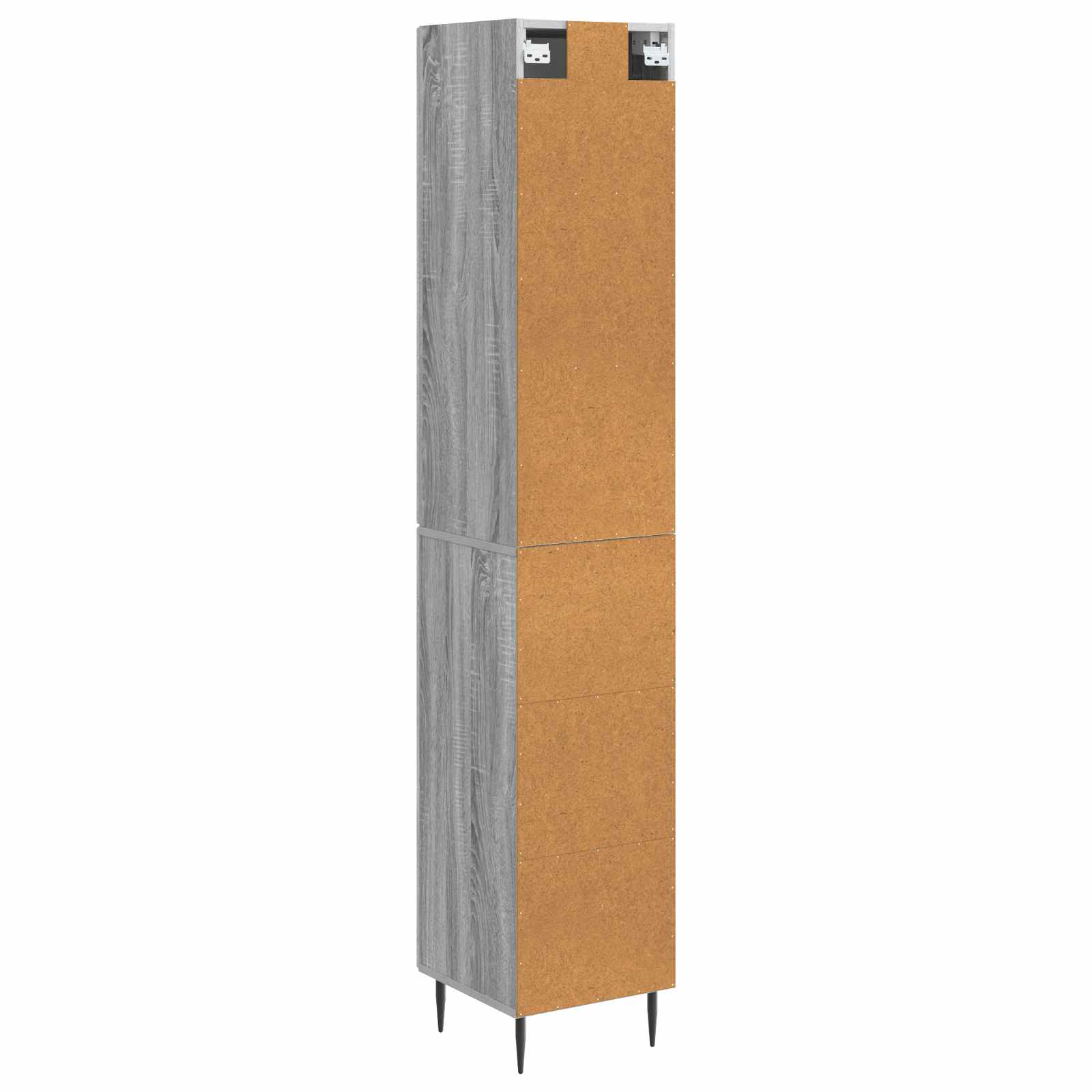 Σέτ Ντουλαπιών 2 pcs Γκρι Sonoma 33 x 34,5 x 90 εκ - Pakobazaar