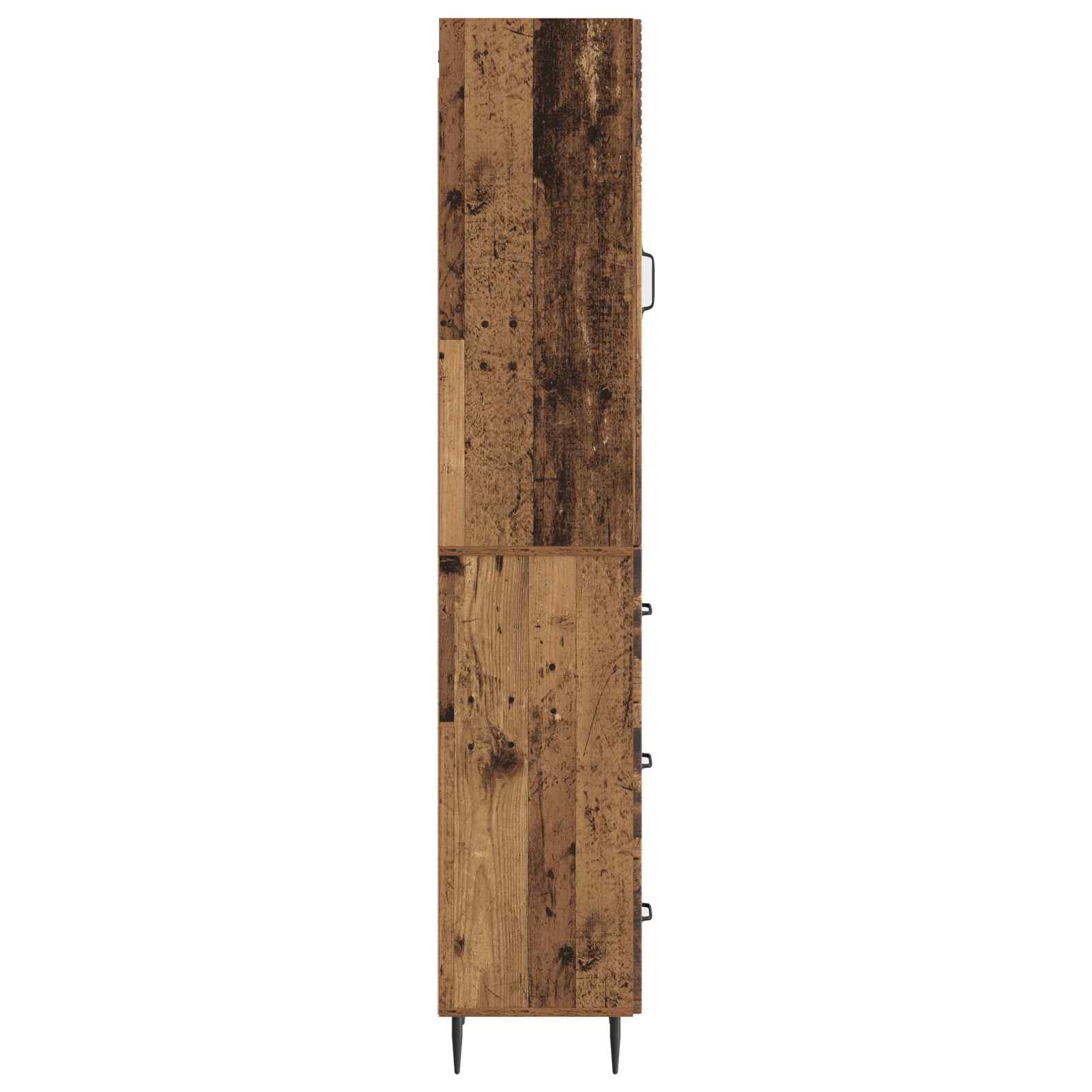 Σέτ Ντουλαπιών 2 pcs Παλαιωμένο ξύλο 33 x 34,5 x 90 εκ - Pakobazaar