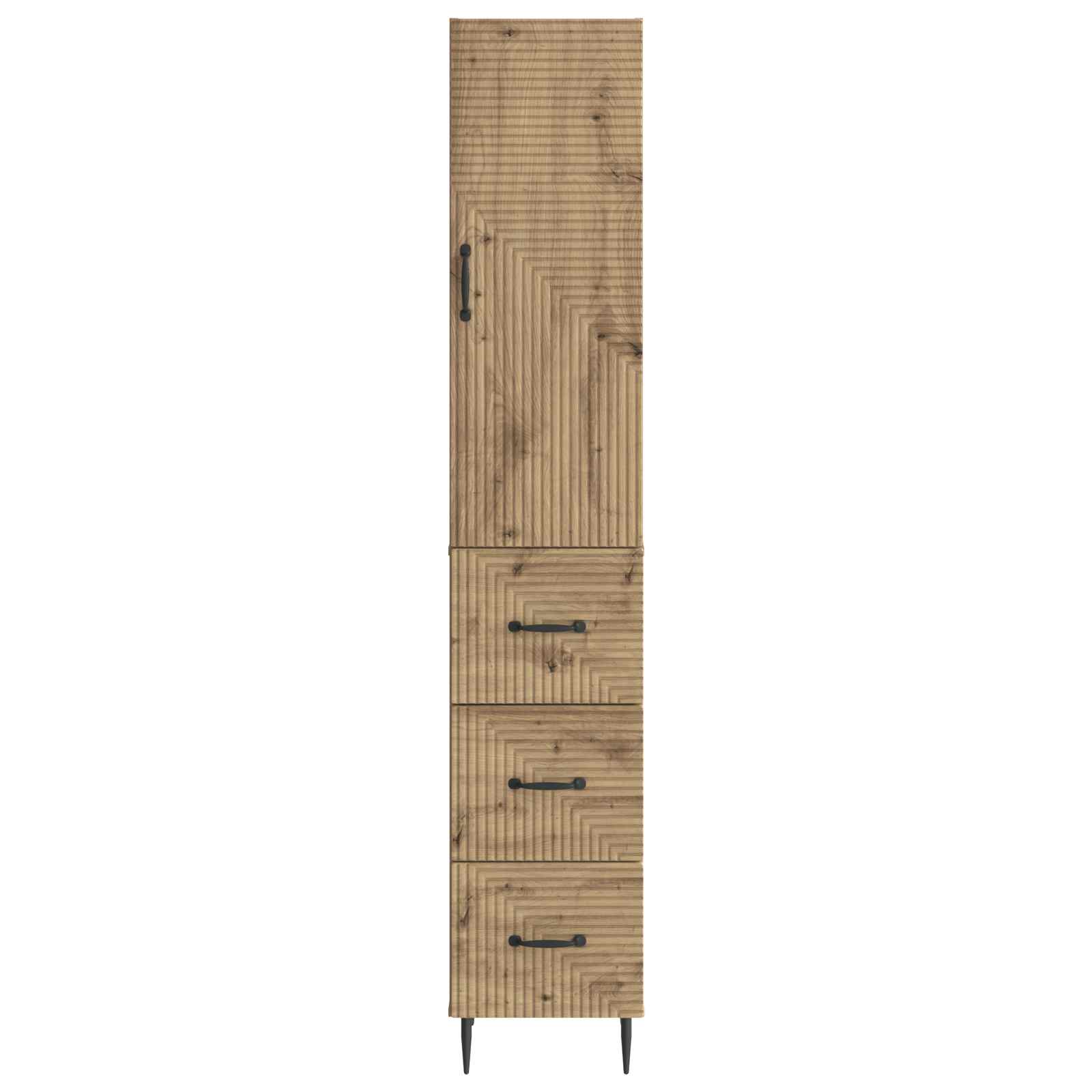 Σέτ Ντουλαπιών 2 pcs Artisan Δρυς 33 x 34,5 x 90 εκ - Pakobazaar