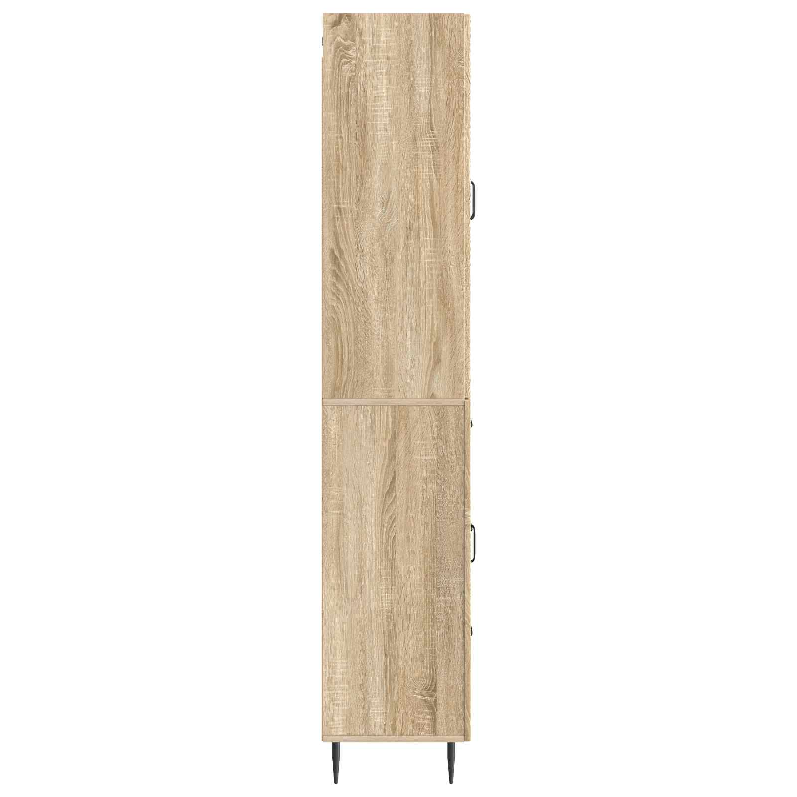 Σέτ Ντουλαπιών 2 pcs Sonoma Δρυς 66 x 34,5 x 89,5 εκ - Pakobazaar