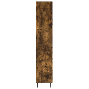 Σέτ Ντουλαπιών 2 pcs Καπνισμένο Ξύλο Δρυός 66 x 34,5 x 89,5 εκ - Pakobazaar