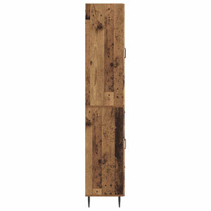 Σέτ Ντουλαπιών 2 pcs Παλαιωμένο ξύλο 66 x 34,5 x 89,5 εκ - Pakobazaar