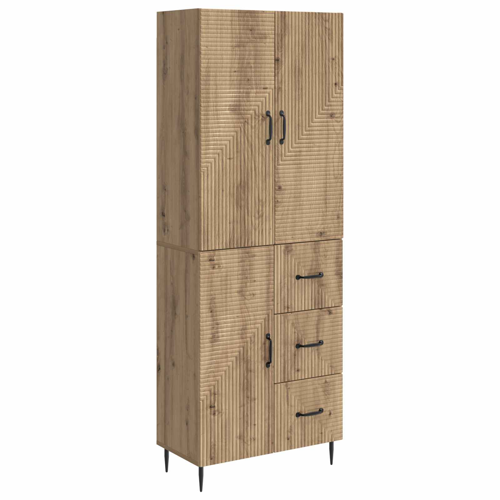 Σέτ Ντουλαπιών 2 pcs Artisan Δρυς 66 x 34,5 x 89,5 εκ - Pakobazaar