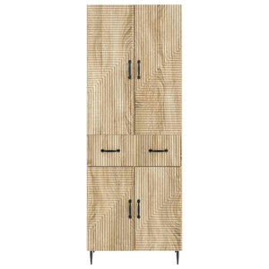 Σέτ Ντουλαπιών 2 pcs Sonoma Δρυς 66 x 34,5 x 89,5 εκ - Pakobazaar