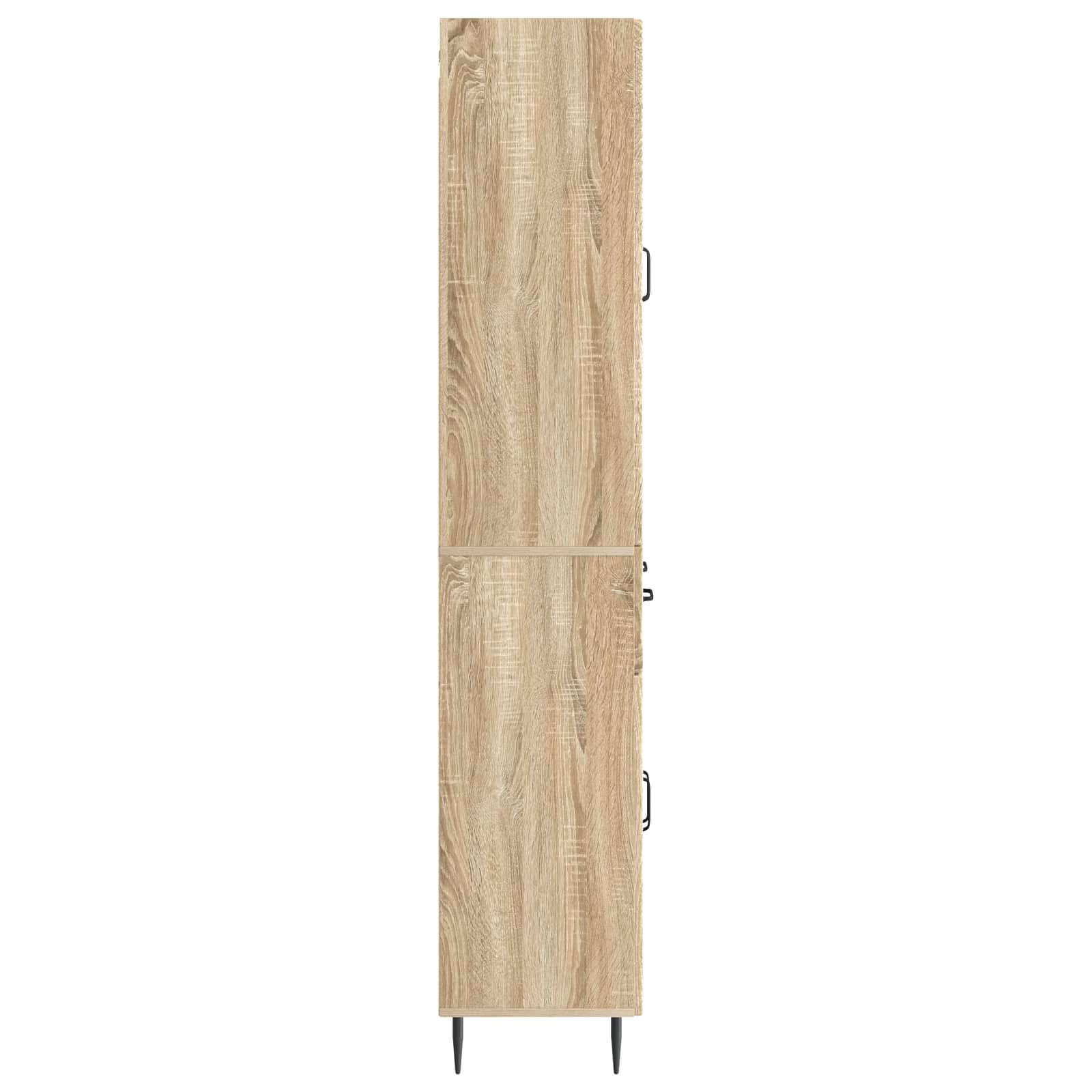 Σέτ Ντουλαπιών 2 pcs Sonoma Δρυς 66 x 34,5 x 89,5 εκ - Pakobazaar