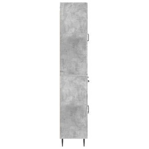 Σέτ Ντουλαπιών 2 pcs Γκρι Σκυροδέματος 66 x 34,5 x 89,5 εκ - Pakobazaar