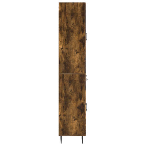 Σέτ Ντουλαπιών 2 pcs Καπνισμένο Ξύλο Δρυός 66 x 34,5 x 89,5 εκ - Pakobazaar