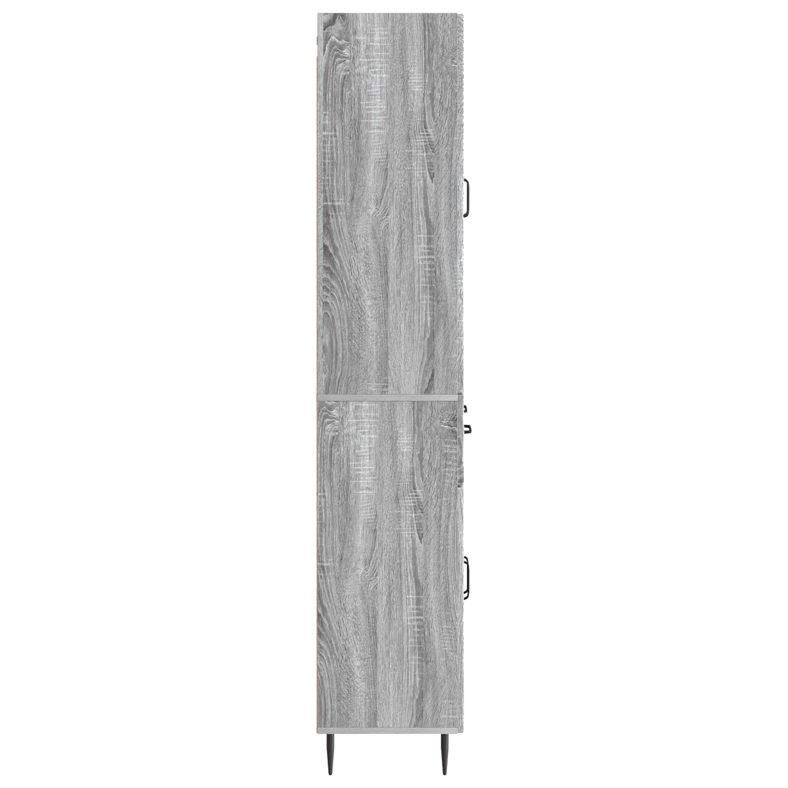Σέτ Ντουλαπιών 2 pcs Γκρι Sonoma 66 x 34,5 x 89,5 εκ - Pakobazaar