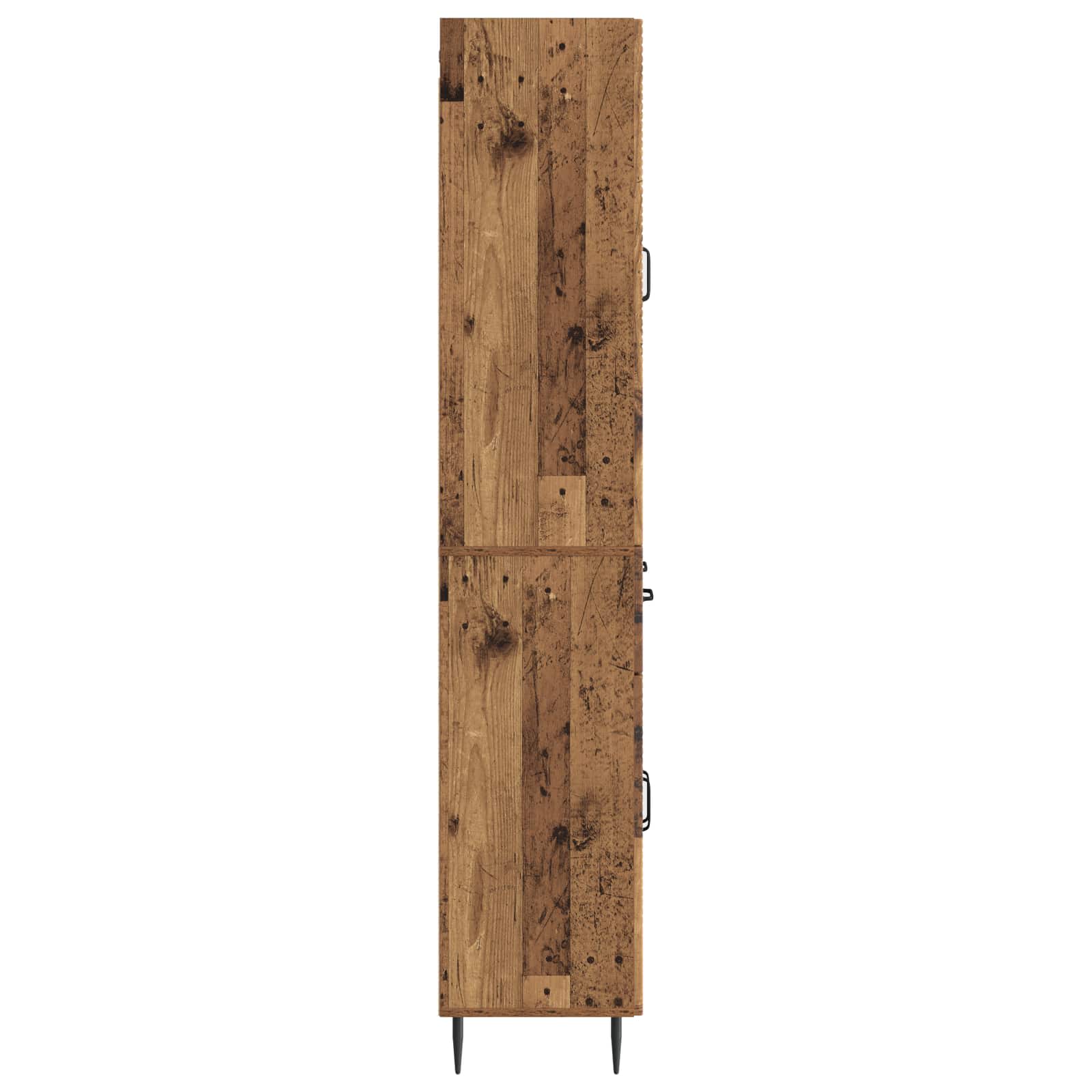 Σέτ Ντουλαπιών 2 pcs Παλαιωμένο ξύλο 66 x 34,5 x 89,5 εκ - Pakobazaar
