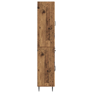 Σέτ Ντουλαπιών 2 pcs Παλαιωμένο ξύλο 66 x 34,5 x 89,5 εκ - Pakobazaar