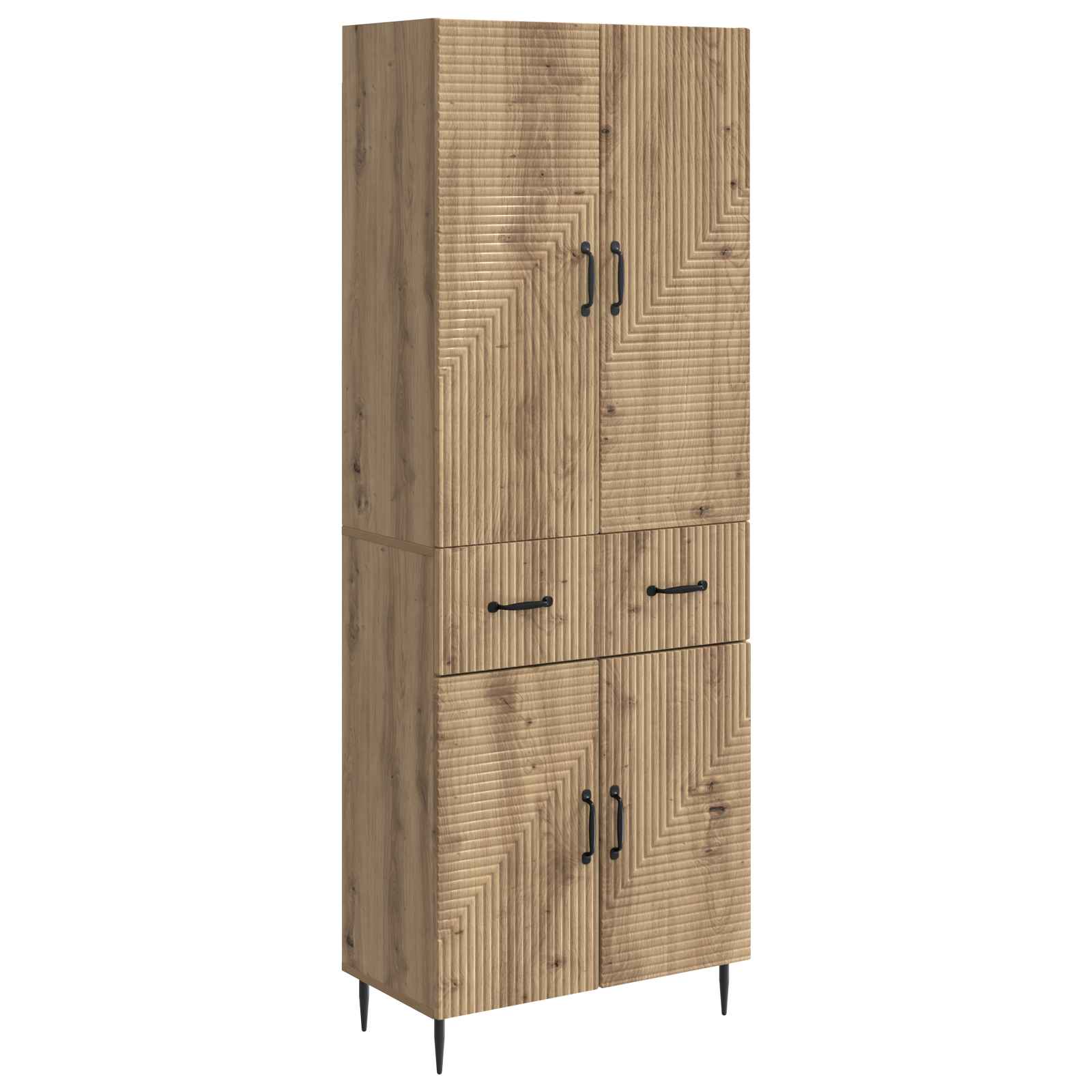 Σέτ Ντουλαπιών 2 pcs Artisan Δρυς 66 x 34,5 x 89,5 εκ - Pakobazaar