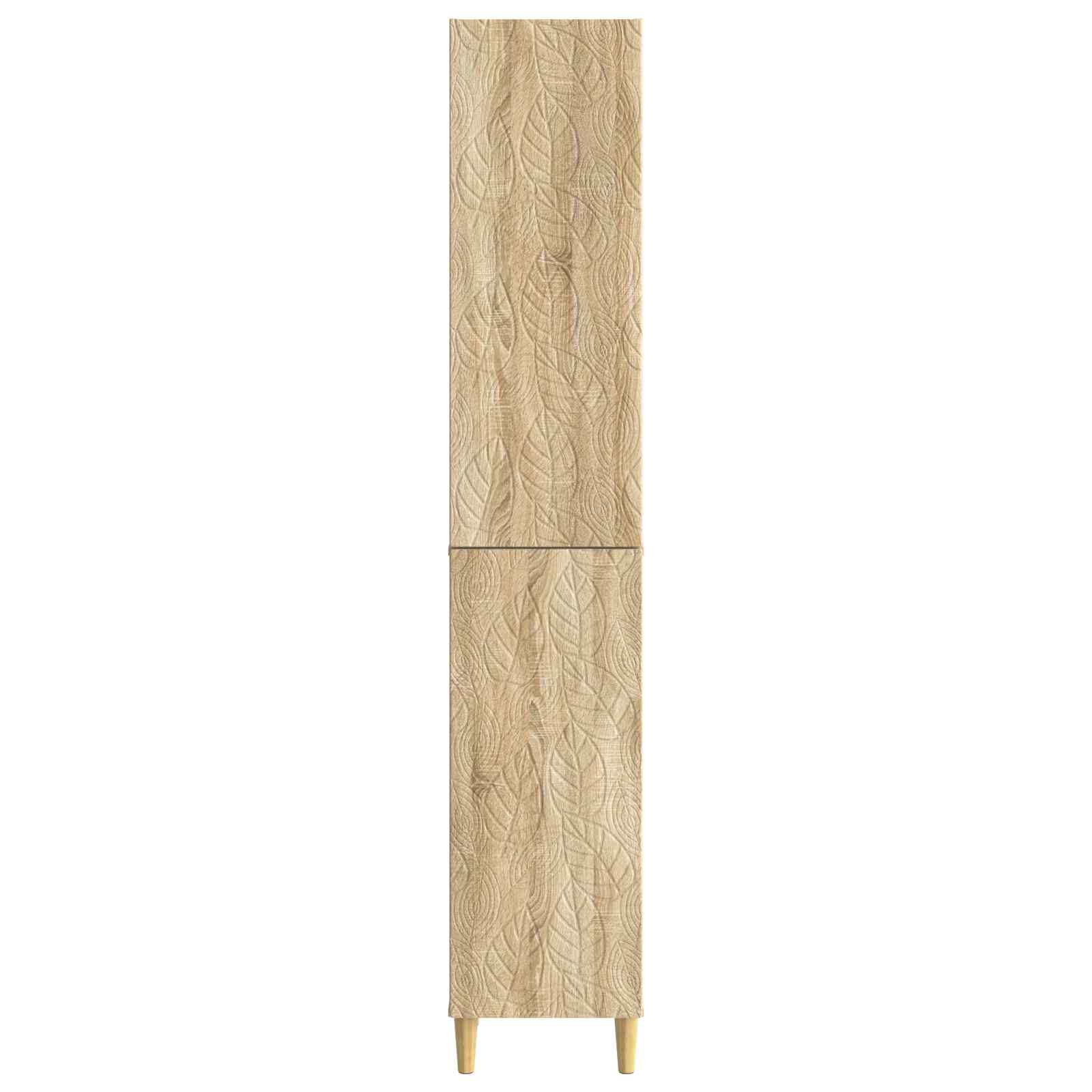 Σέτ Ντουλαπιών 2 pcs Sonoma Δρυς Επεξεργασμένο Ξύλο - Pakobazaar