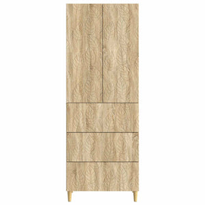 Σέτ Ντουλαπιών 2 pcs Sonoma Δρυς 66 x 34,5 x 90 εκ - Pakobazaar