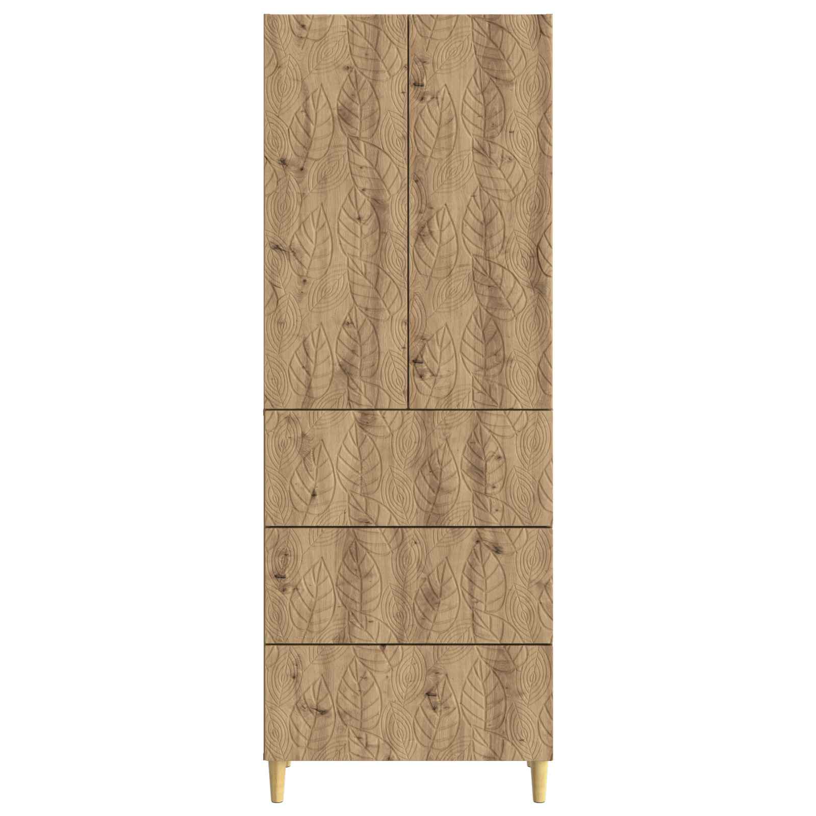 Σέτ Ντουλαπιών 2 pcs Artisan Δρυς 66 x 34,5 x 90 εκ - Pakobazaar