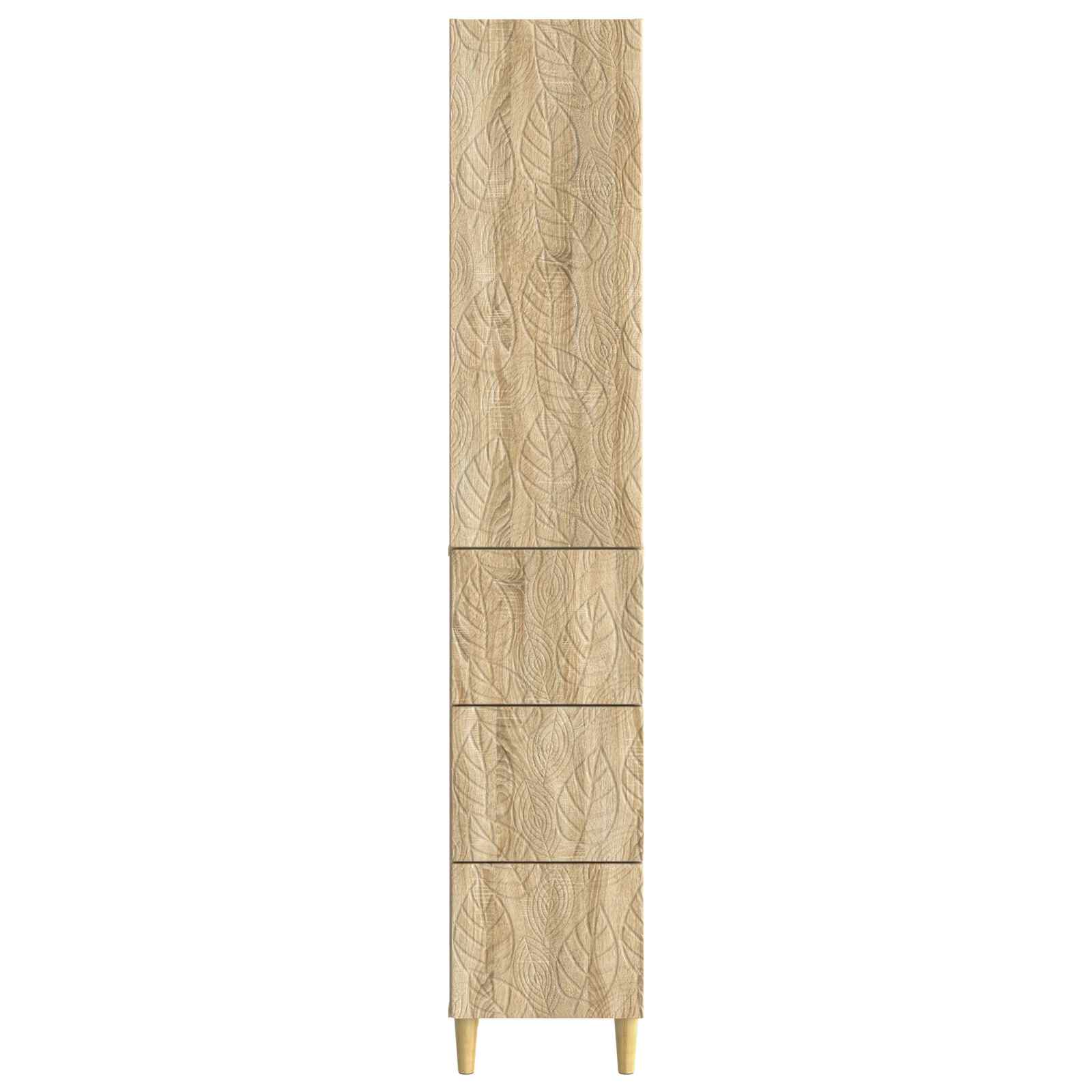 Σέτ Ντουλαπιών 2 pcs Sonoma Δρυς 33 x 34,5 x 90 εκ - Pakobazaar
