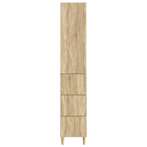 Σέτ Ντουλαπιών 2 pcs Sonoma Δρυς 33 x 34,5 x 90 εκ - Pakobazaar