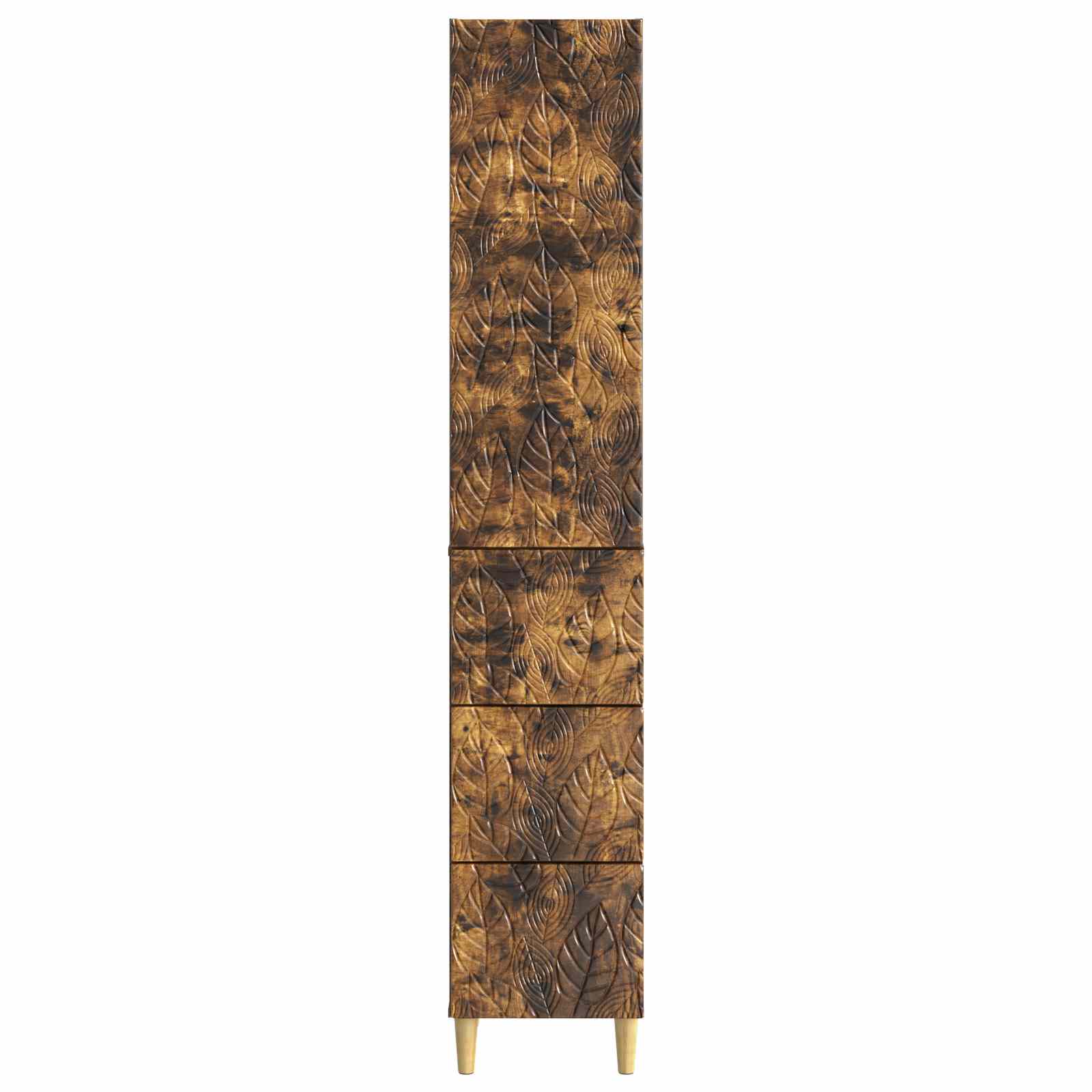 Σέτ Ντουλαπιών 2 pcs Καπνισμένο Ξύλο Δρυός 33 x 34,5 x 90 εκ - Pakobazaar