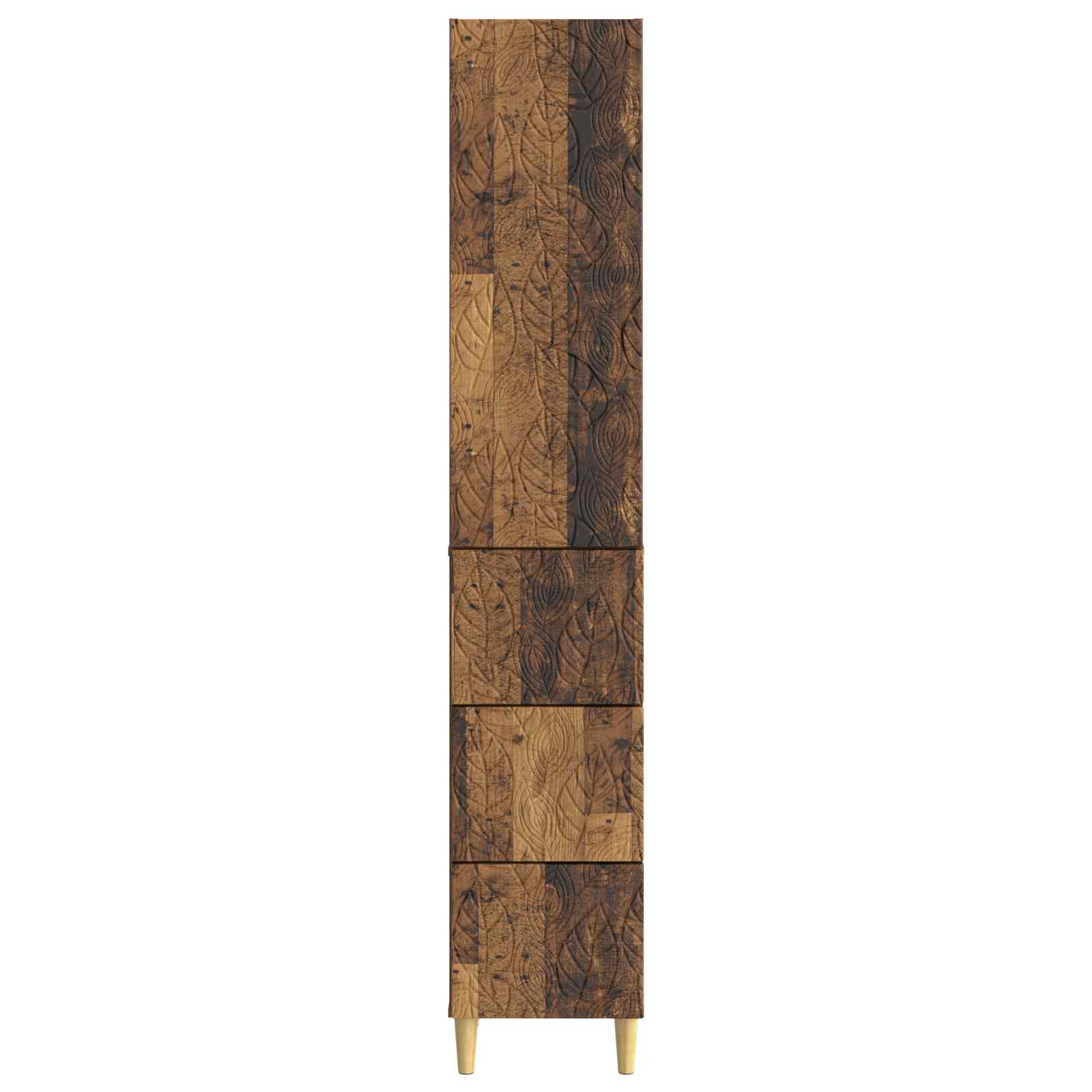 Σέτ Ντουλαπιών 2 pcs Παλαιωμένο ξύλο 33 x 34,5 x 90 εκ - Pakobazaar