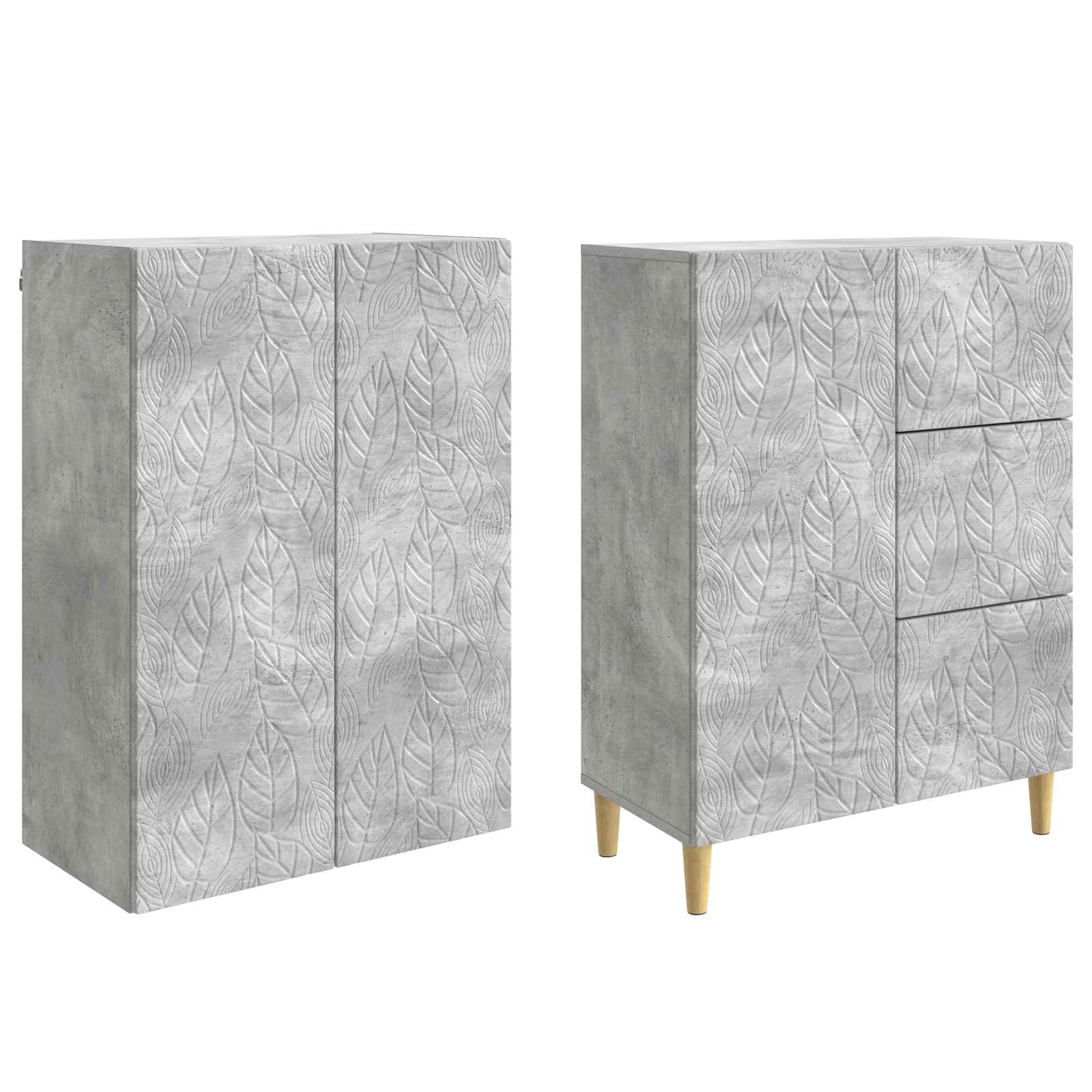 2 pcs Γκρι Σκυροδέματος - Pakobazaar