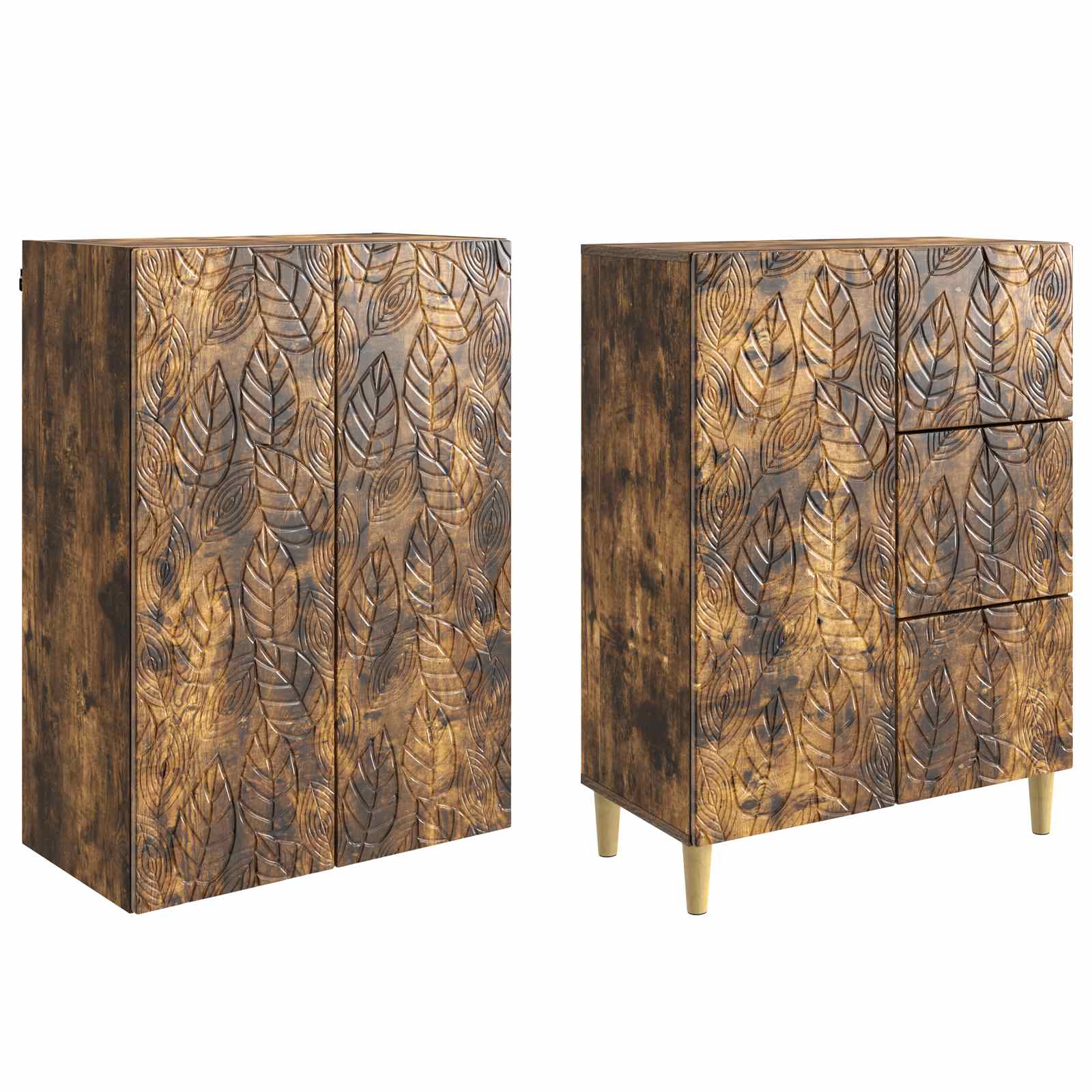 2 pcs Καπνισμένο Ξύλο Δρυός - Pakobazaar