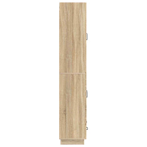 Σέτ Ντουλαπιών 2 pcs Sonoma Δρυς Επεξεργασμένο Ξύλο - Pakobazaar