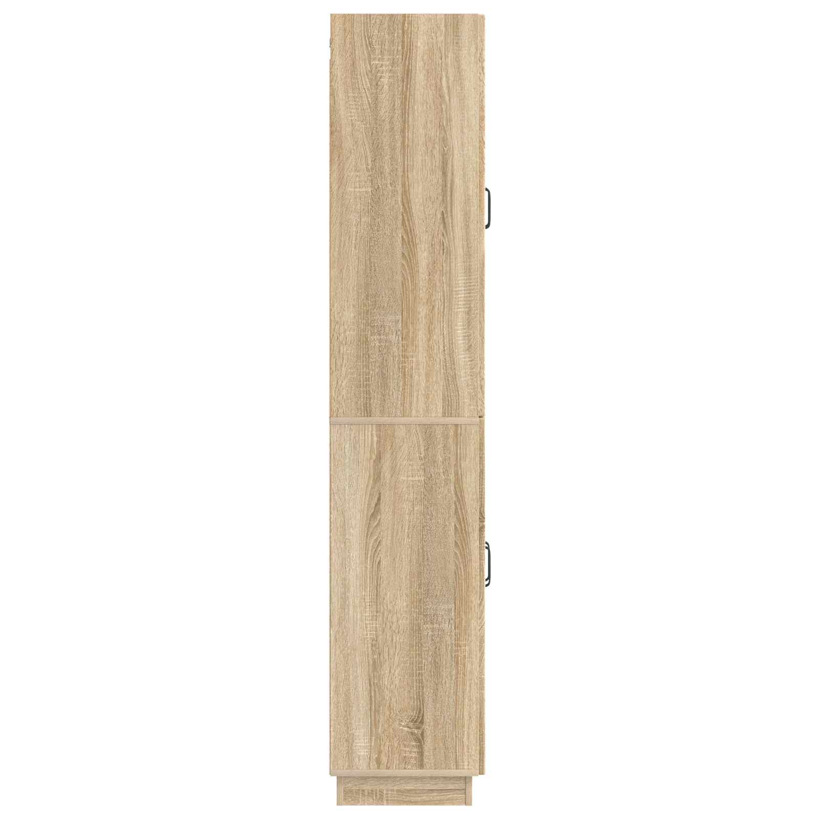 Σέτ Ντουλαπιών 2 pcs Sonoma Δρυς Επεξεργασμένο Ξύλο - Pakobazaar