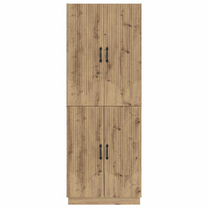 Σέτ Ντουλαπιών 2 pcs Artisan Δρυς Επεξεργασμένο Ξύλο - Pakobazaar